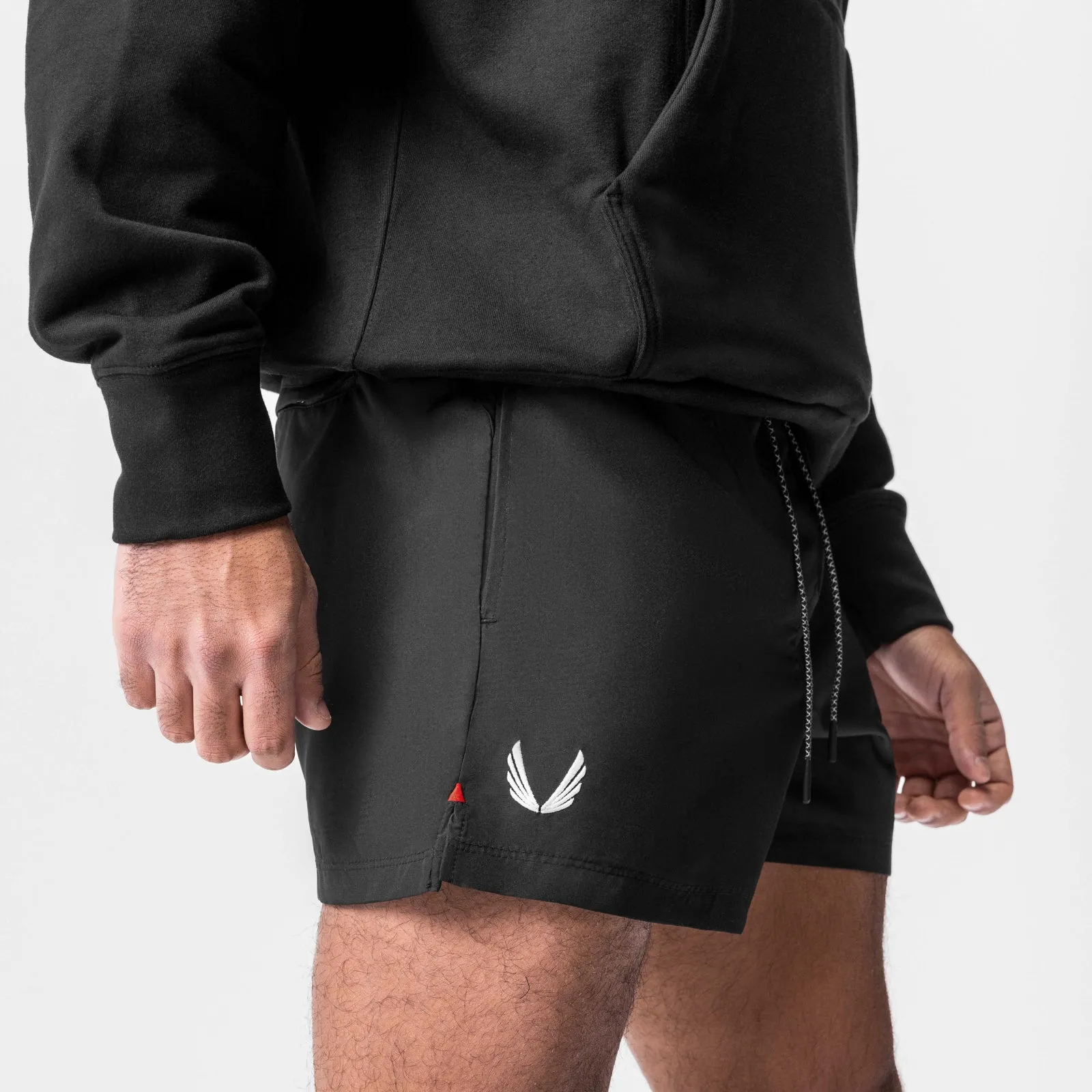 0676. Vintage 5" Training Short - Black