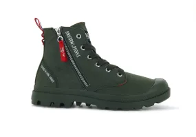 77023-309-M | PAMPA HI OUTZIP UNIFORM OF THE PEOPLE | OLIVE NIGHT