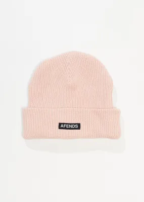 AFENDS Unisex Hometown - Knit Beanie - Lotus