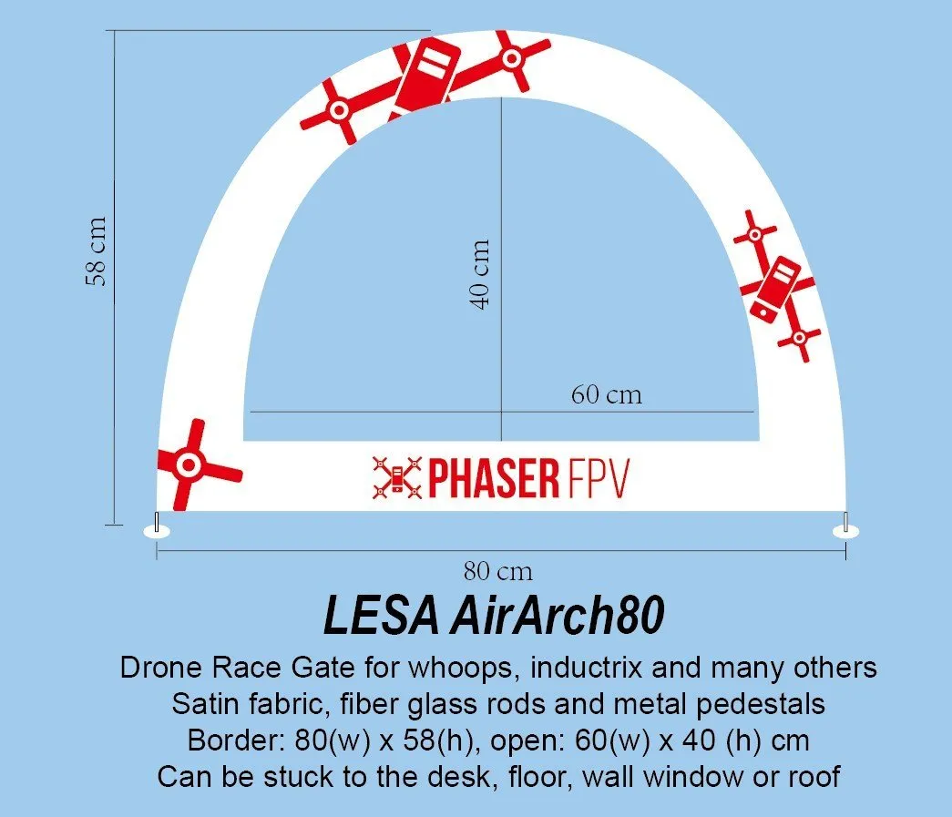 Air Arch 80 Indoor Tiny Whoop Gate Designed By Lesa