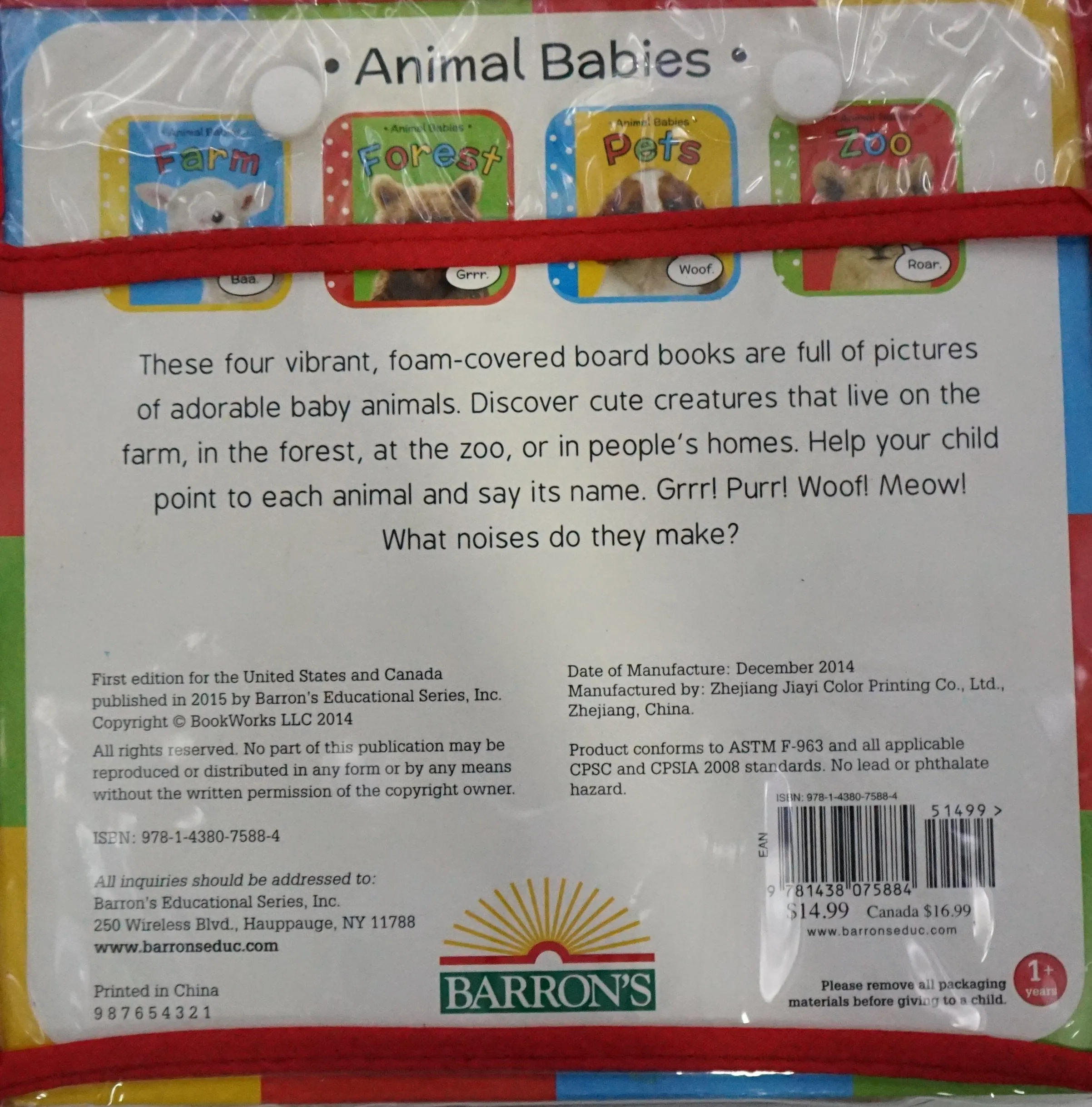 Animal Babies (4 Book Set)