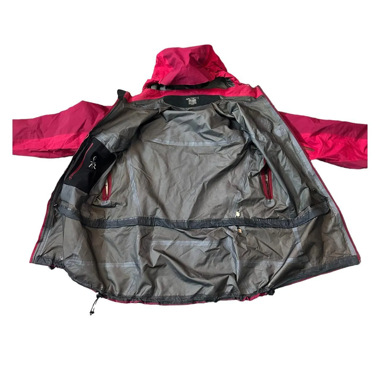 Arc'teryx Burgundy pink Goretex Jacket AR