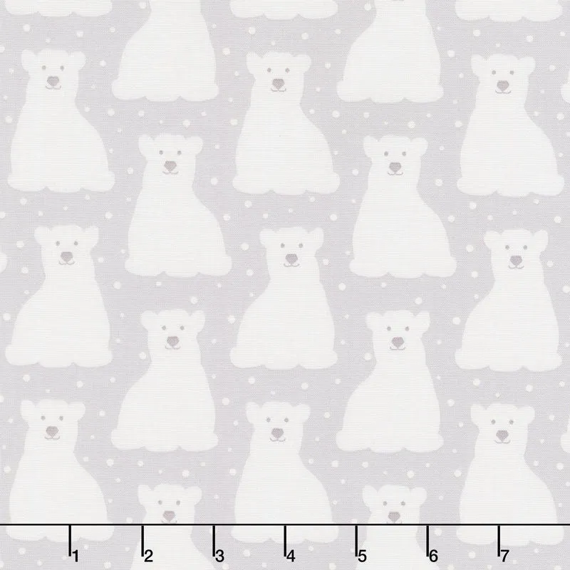 Arctic - Polar Bears Natural Yardage