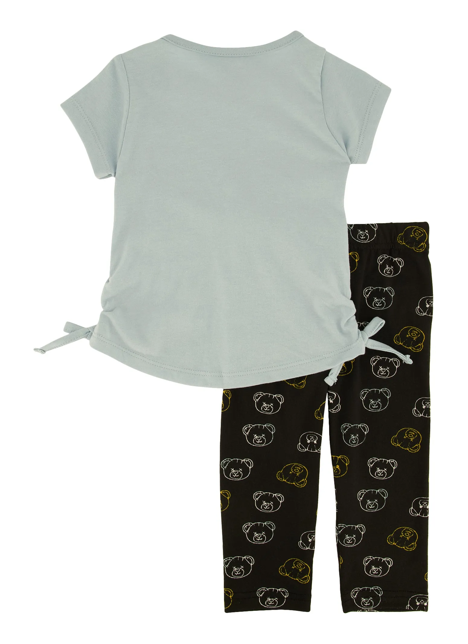 Baby Girls 12-24M Awesome Vibe Bear Graphic Tee and Leggings