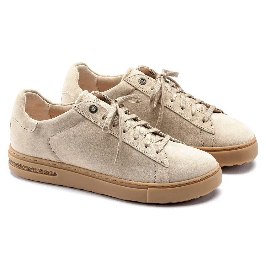 Bend Leather Panel Sneaker in Sandcastle