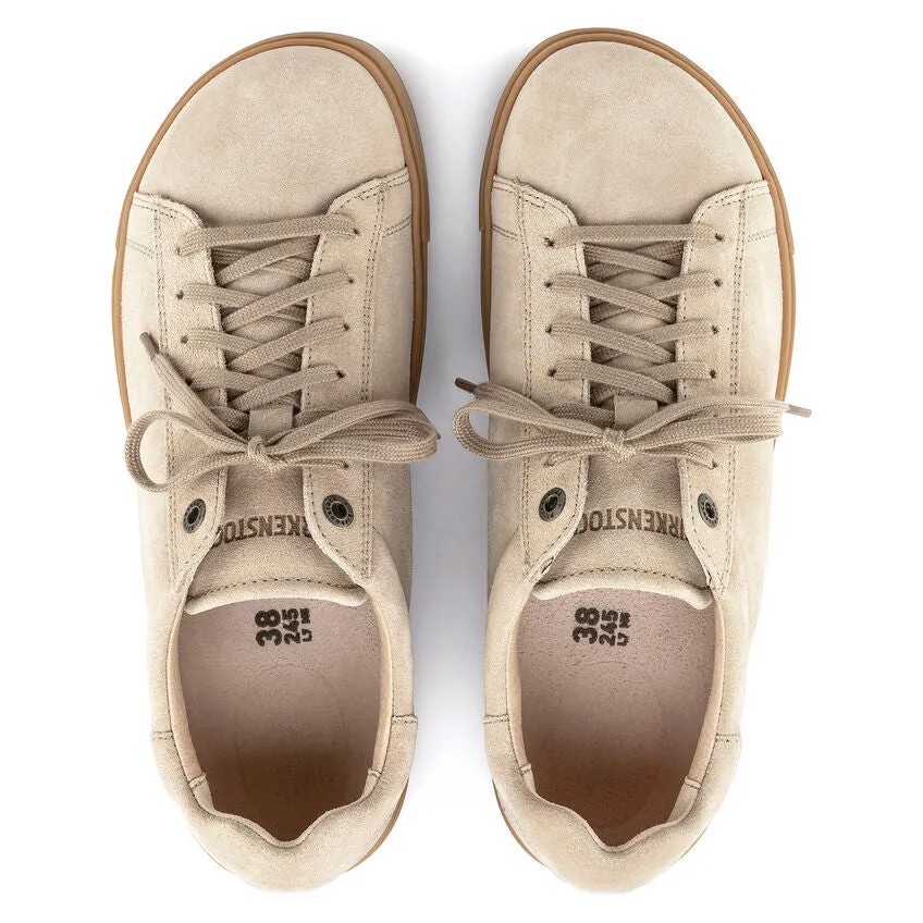 Bend Leather Panel Sneaker in Sandcastle