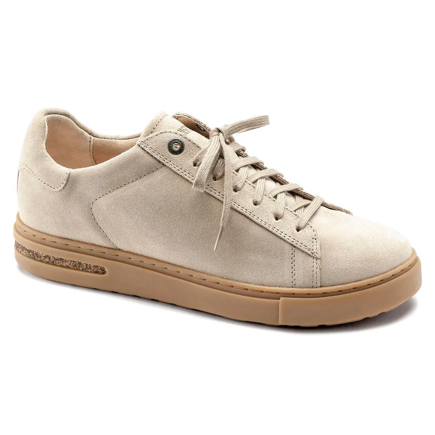 Bend Leather Panel Sneaker in Sandcastle