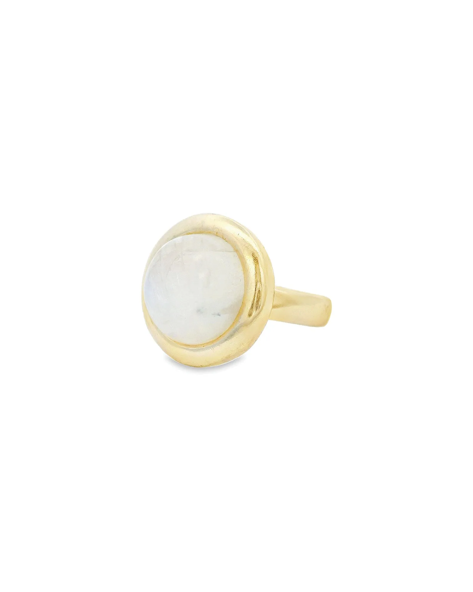 Bezeled Cab Stone Ring