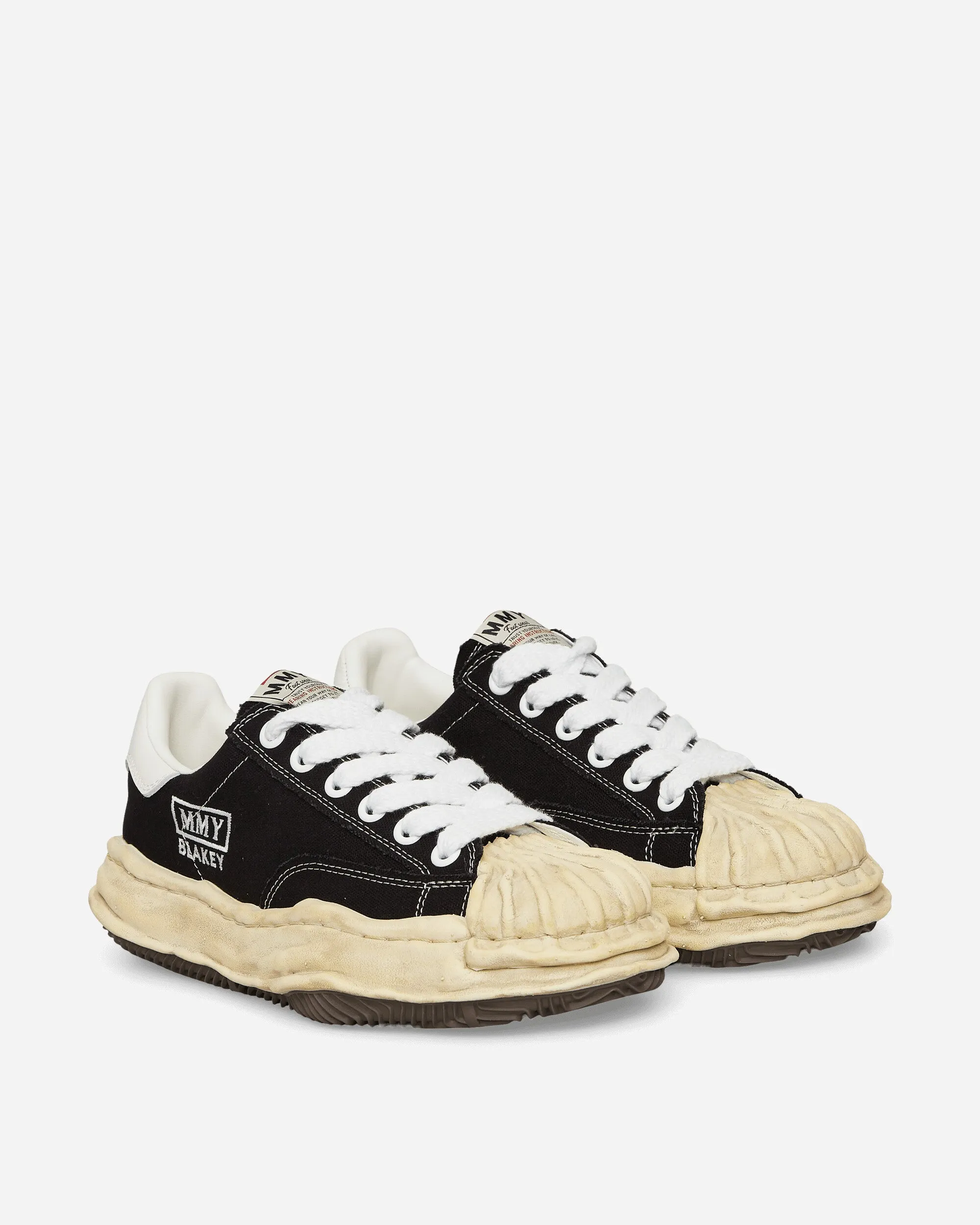 Blakey OG Dyed Sole Canvas Low Sneakers Black