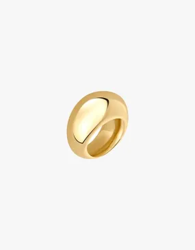 Bold Dome Ring - Gold