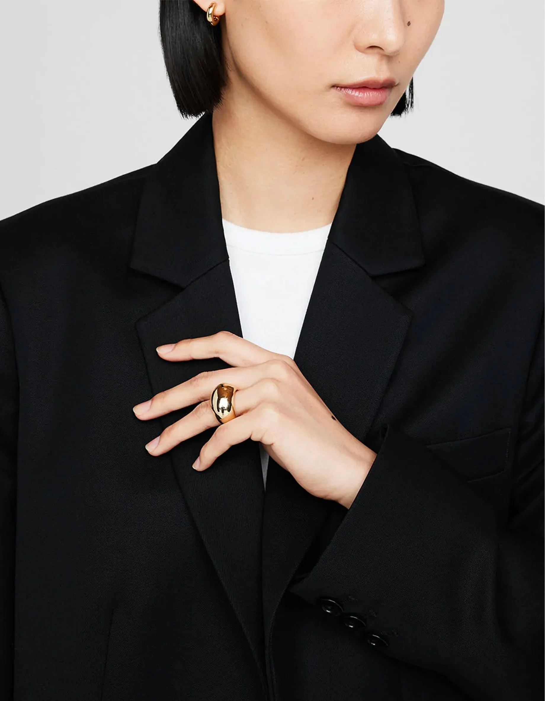 Bold Dome Ring - Gold