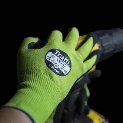 Carbon Neutral Gloves Traffi LXT Nitrile Palm PK 10 Pair