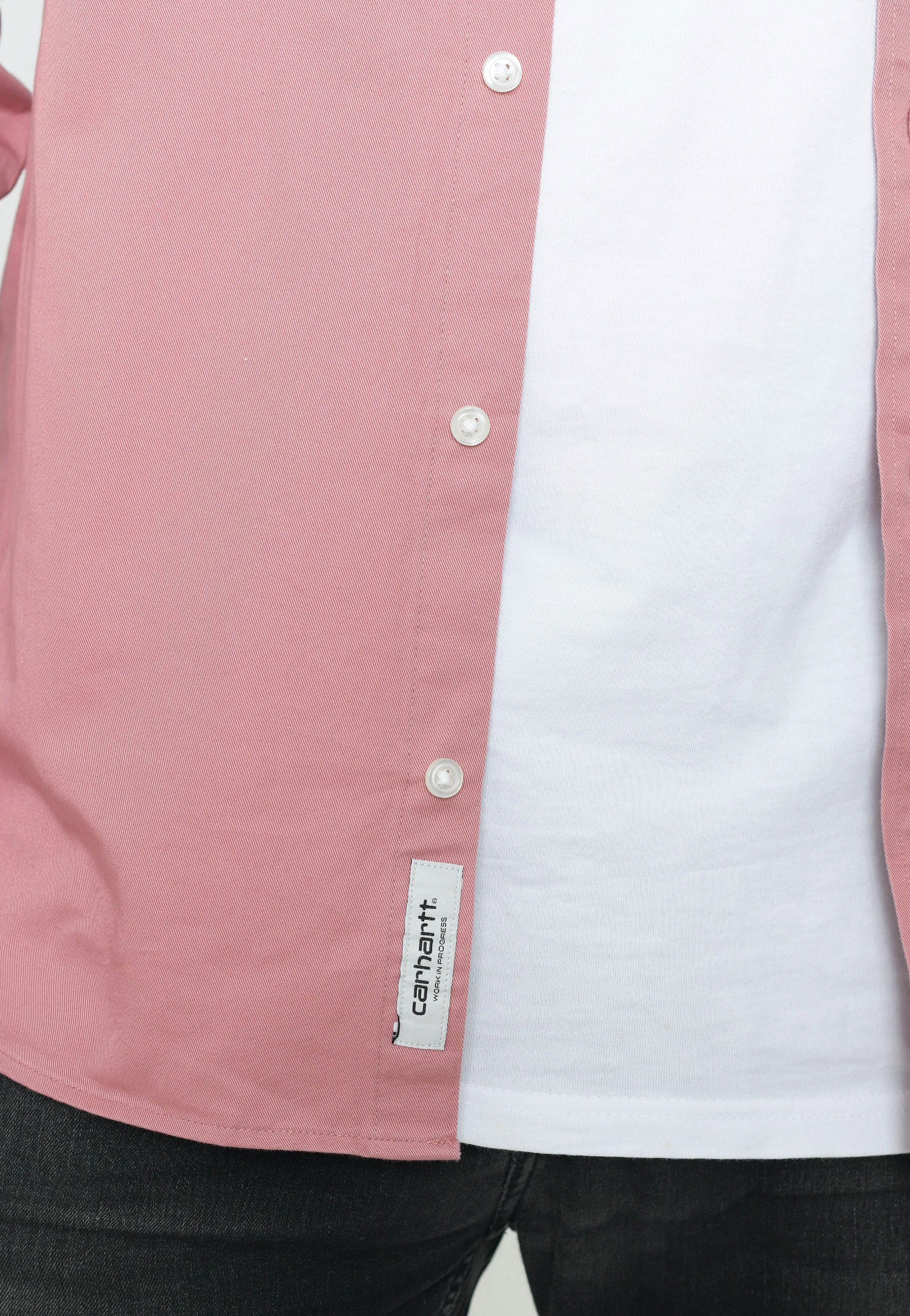 Carhartt WIP - Madison Dahlia/White - Shirt