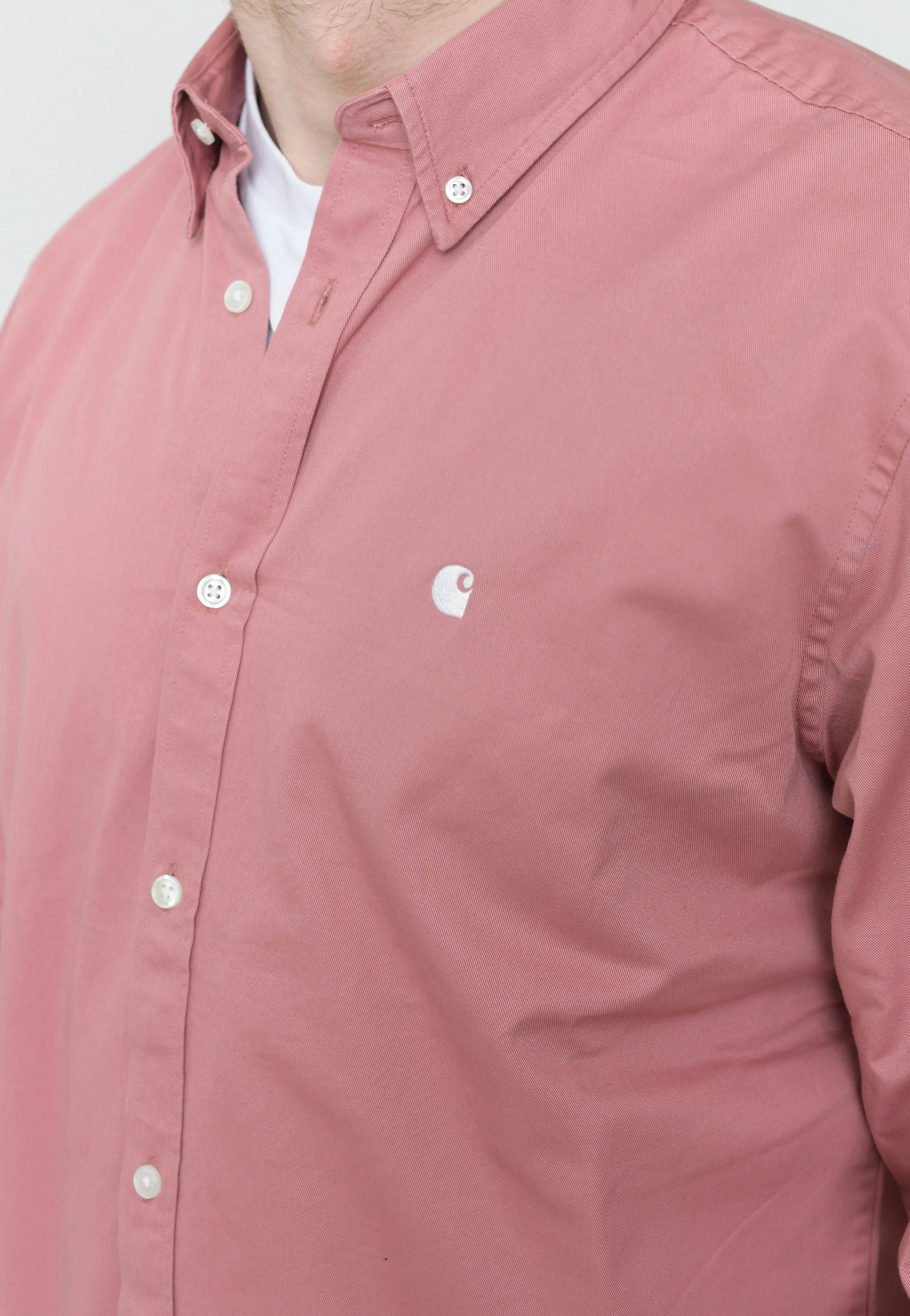 Carhartt WIP - Madison Dahlia/White - Shirt