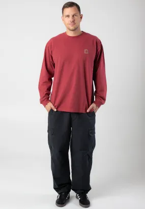 Carhartt WIP - Vista Garment Dyed Scarlet - Longsleeve