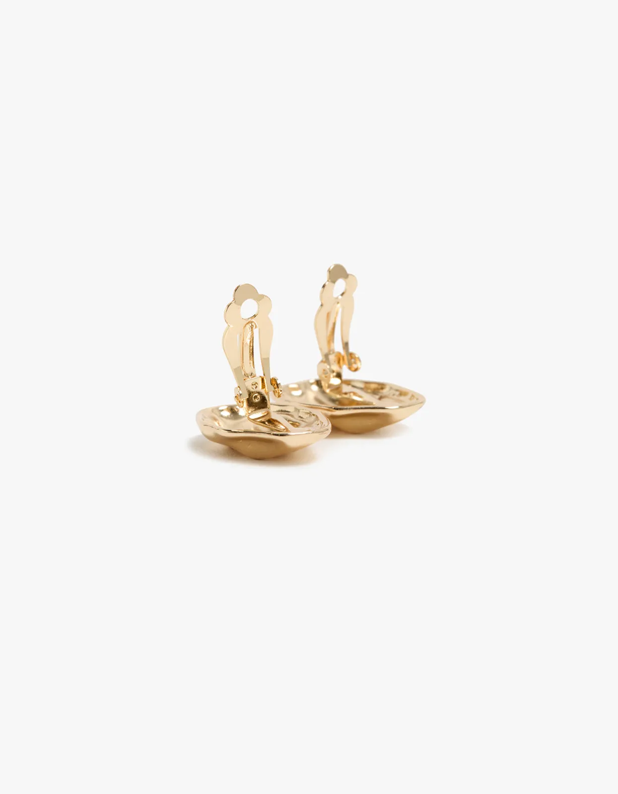 Carlie Clip On Earring - Gold Plated