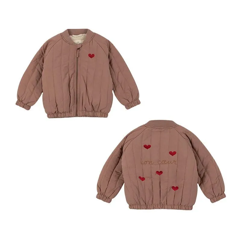 Children's Cozy Cartoon Bomber Jacket