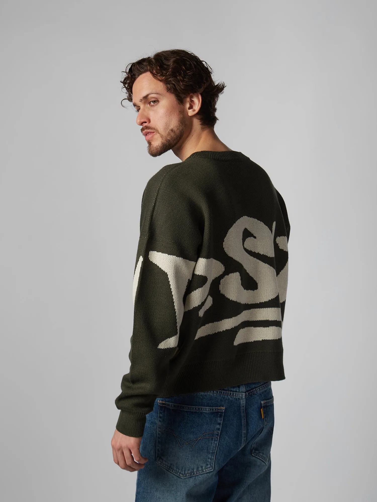 Chompa para Hombre DUNKELVOLK URBAN DSTW KNIT LOGO VRD