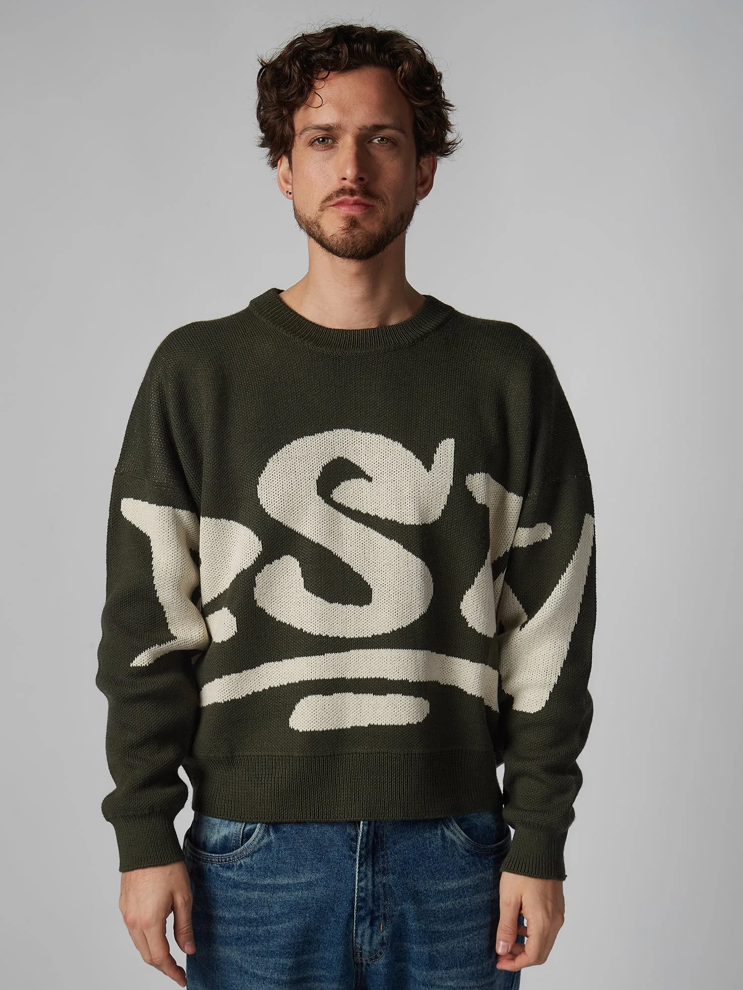 Chompa para Hombre DUNKELVOLK URBAN DSTW KNIT LOGO VRD