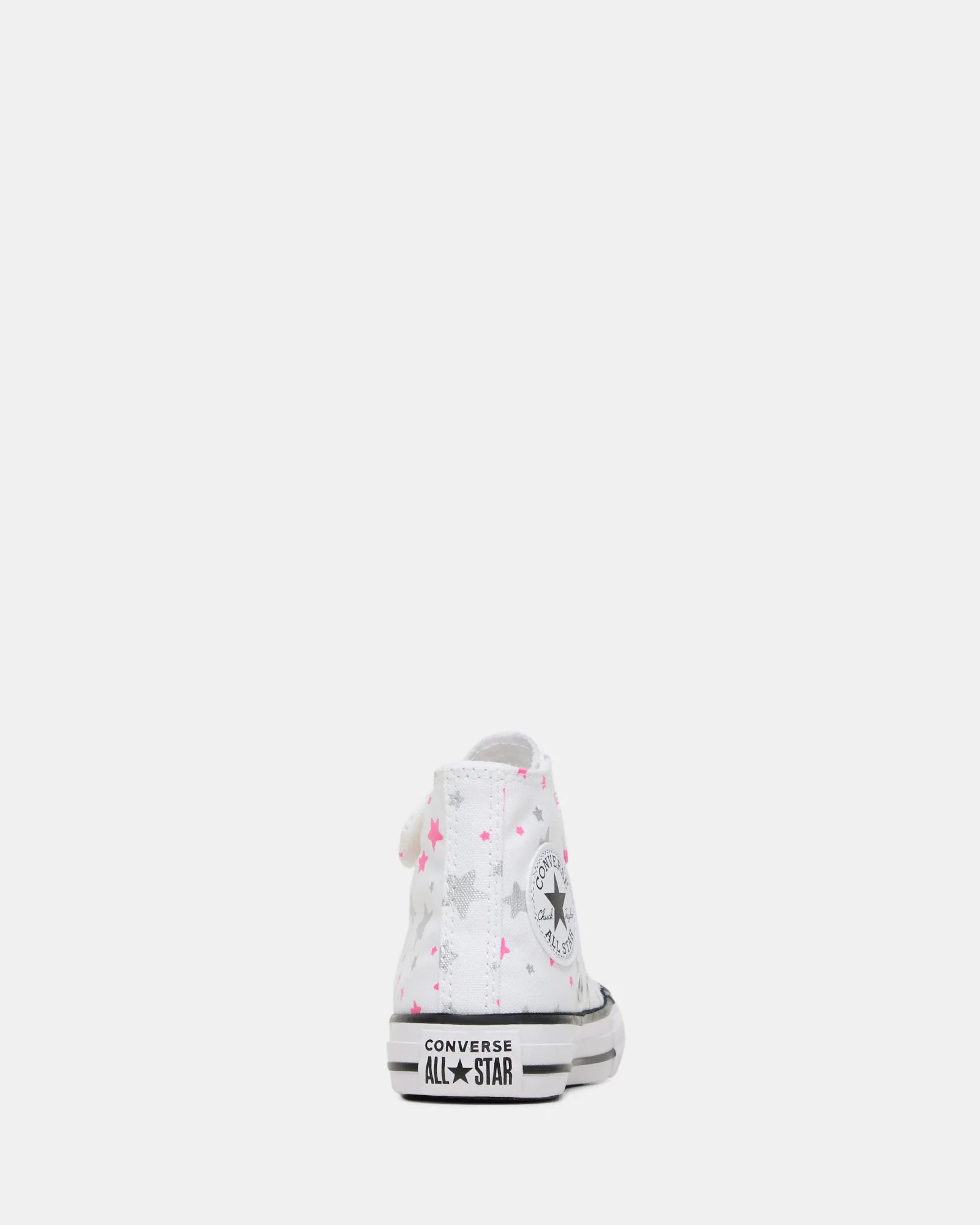 Chuck Taylor All Star 1V High Sparkle Youth White/Pink