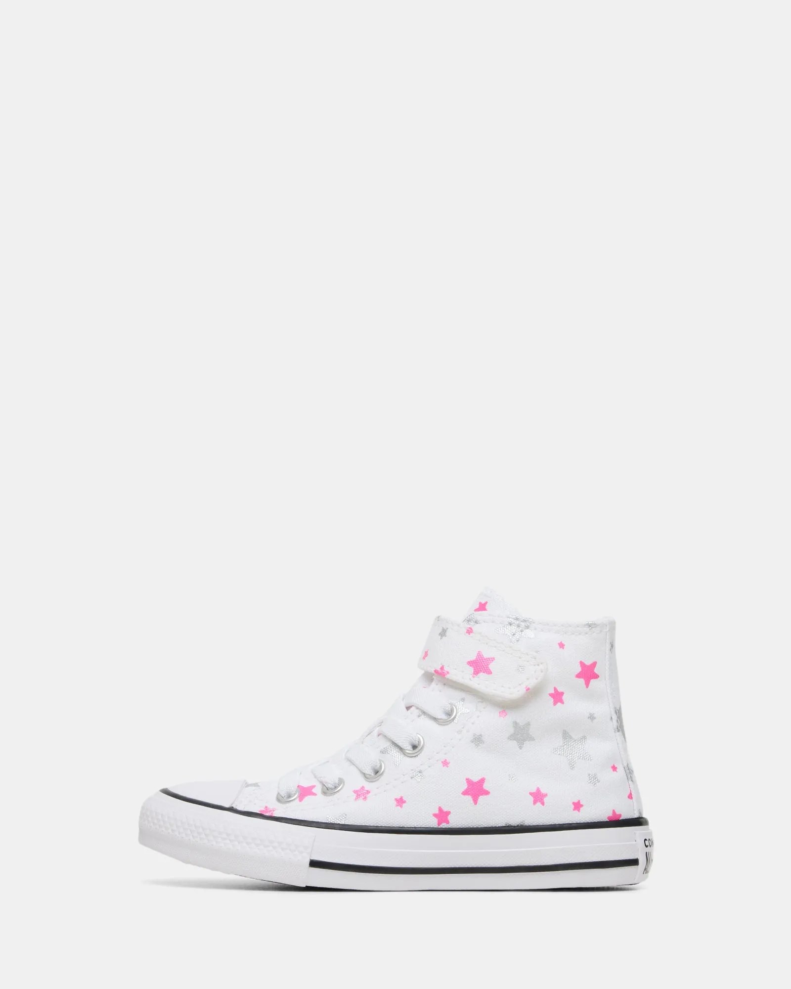 Chuck Taylor All Star 1V High Sparkle Youth White/Pink