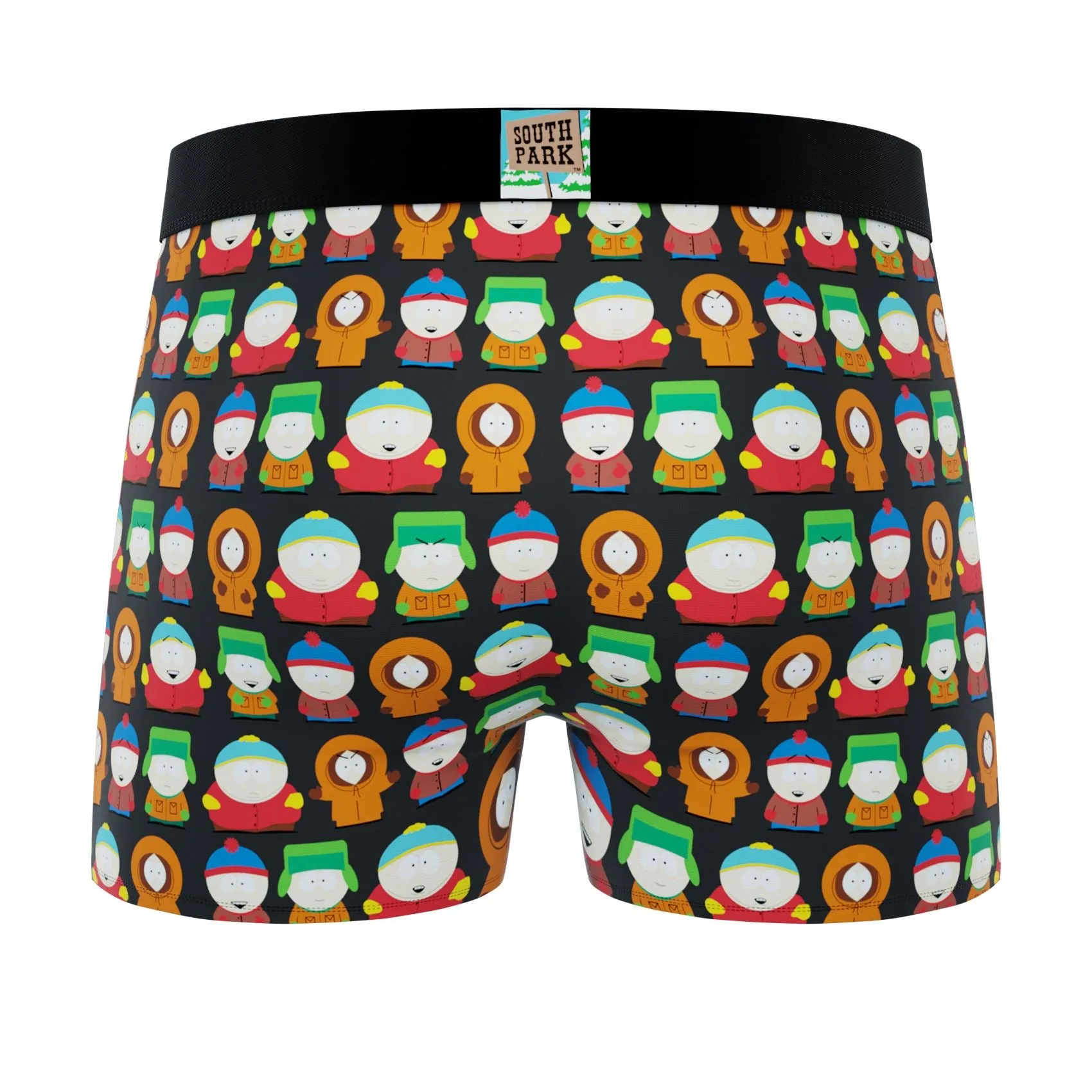 CRAZYBOXER South Park Faces Men's Boxer Briefs (2 Pack)