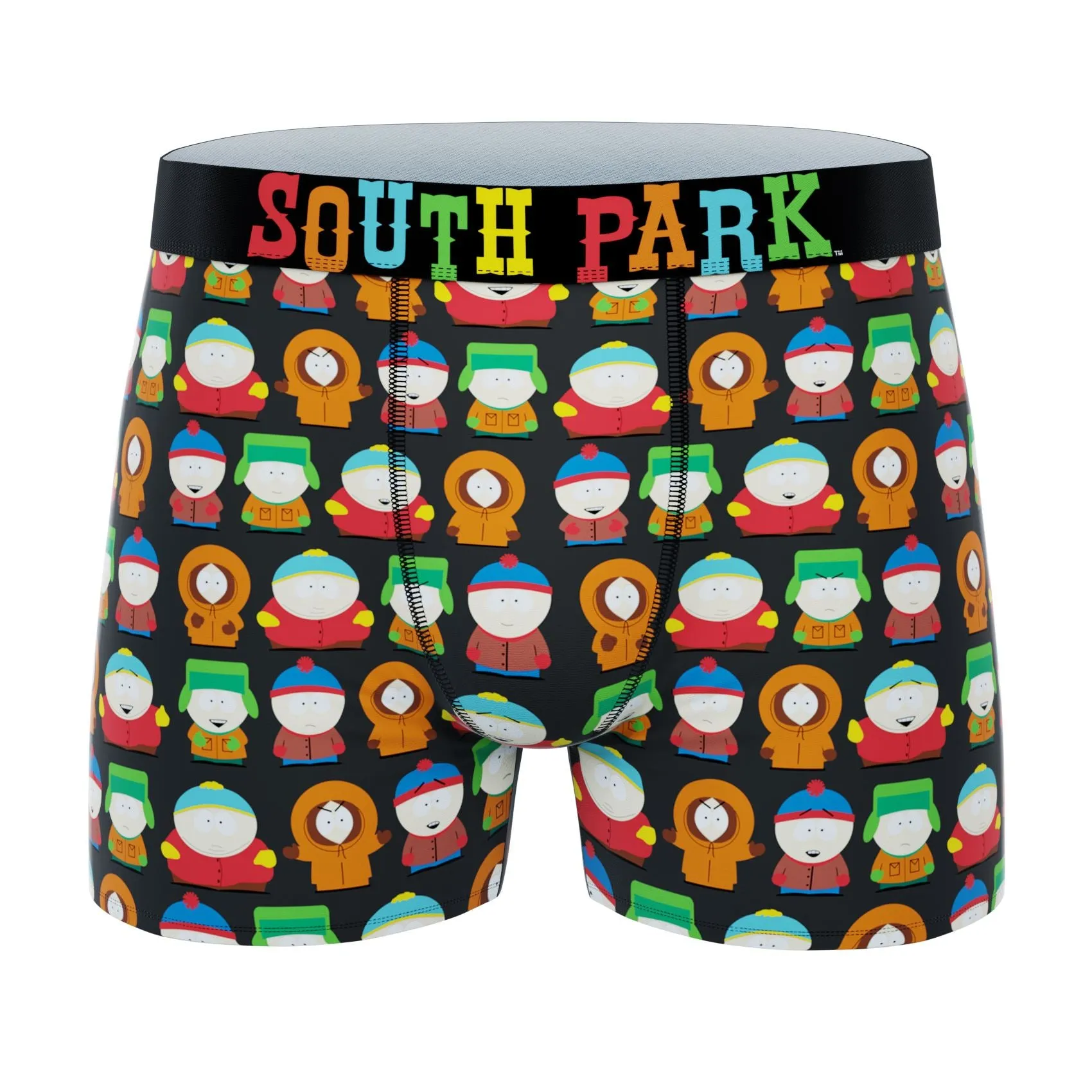 CRAZYBOXER South Park Faces Men's Boxer Briefs (2 Pack)