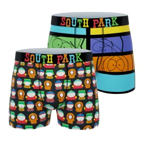 CRAZYBOXER South Park Faces Men's Boxer Briefs (2 Pack)