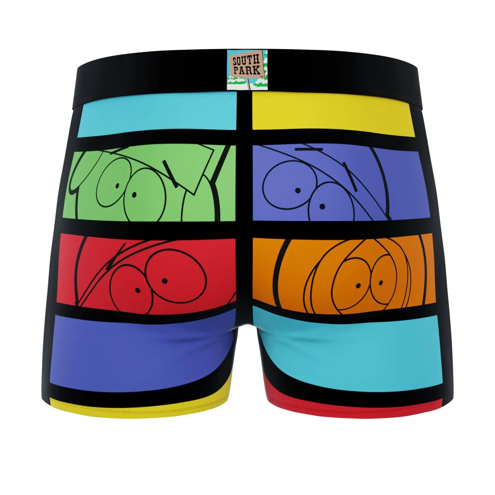 CRAZYBOXER South Park Faces Men's Boxer Briefs (2 Pack)