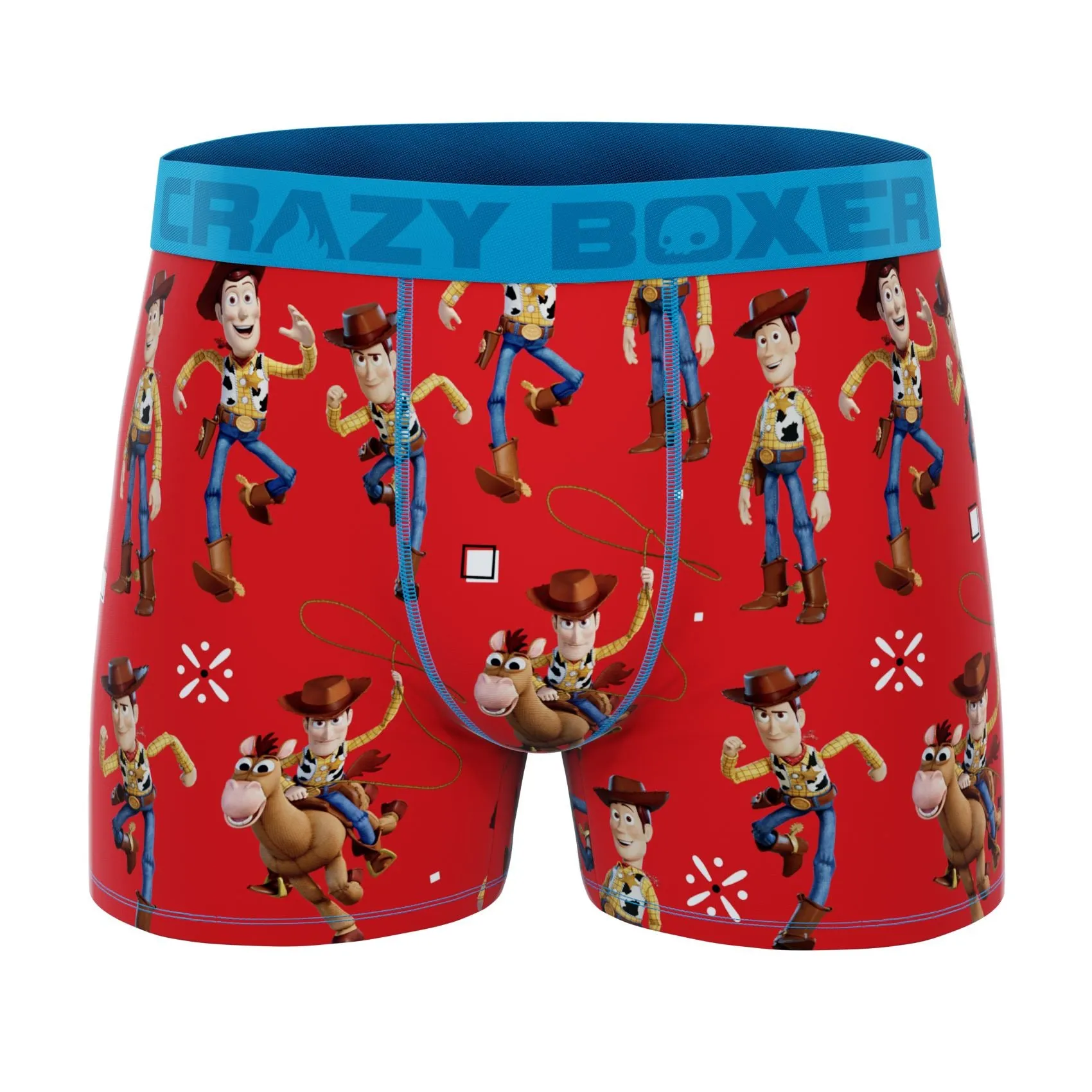 CRAZYBOXER TOY STORY Woody   Lighting buzz Men's Boxer Briefs (3 pack)