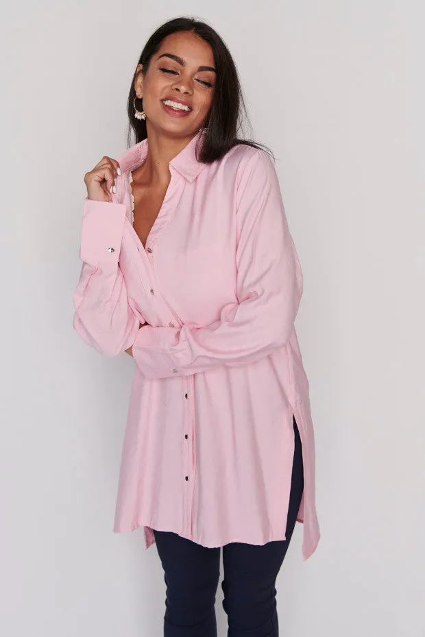 Darcy Pink Long Shirt