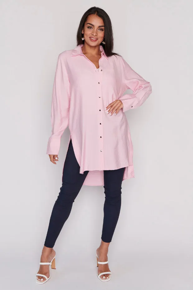 Darcy Pink Long Shirt