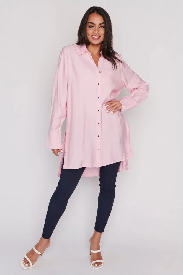 Darcy Pink Long Shirt