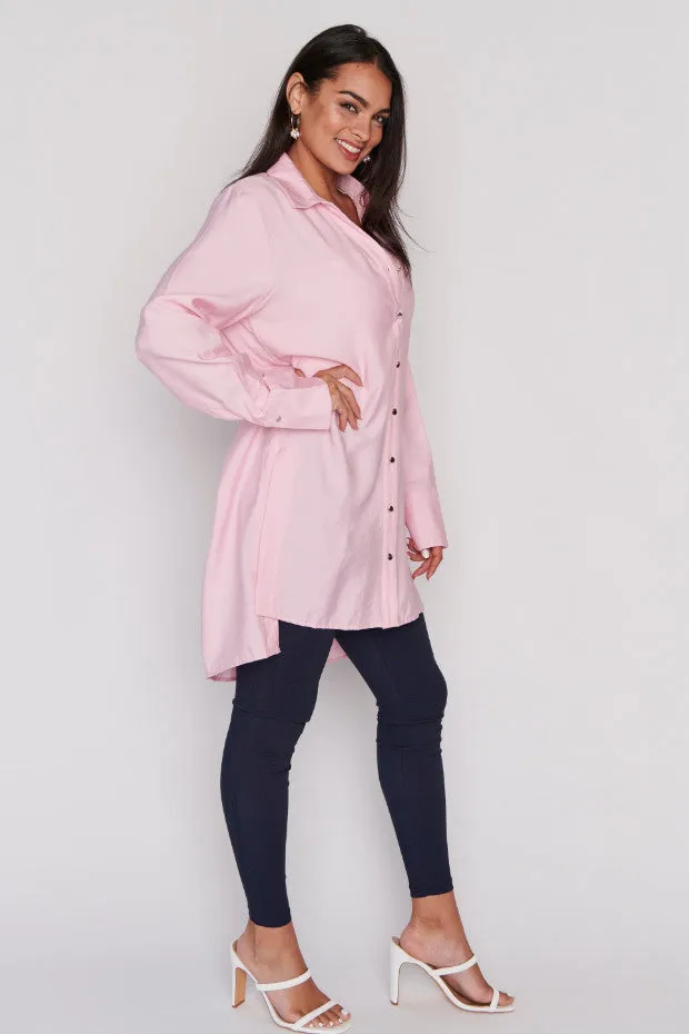 Darcy Pink Long Shirt