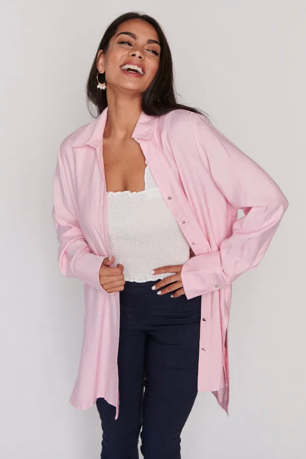 Darcy Pink Long Shirt