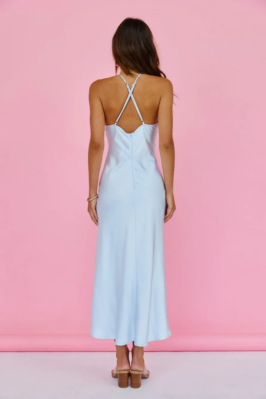 Desert Plains Maxi Dress Blue