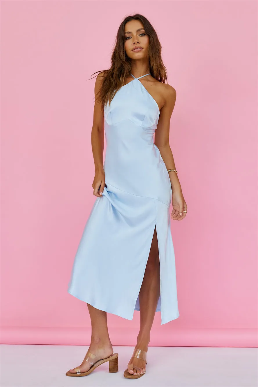 Desert Plains Maxi Dress Blue