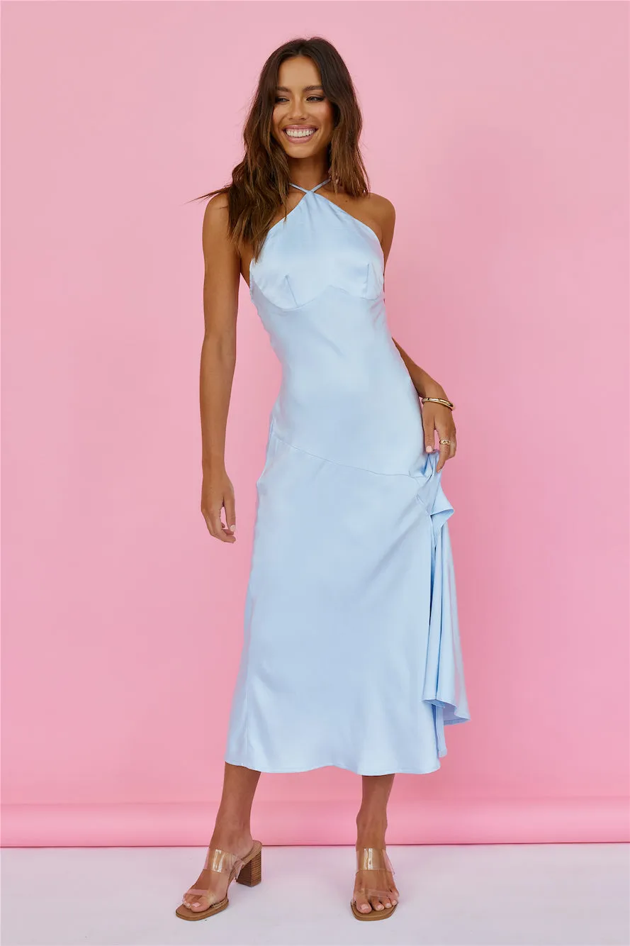 Desert Plains Maxi Dress Blue