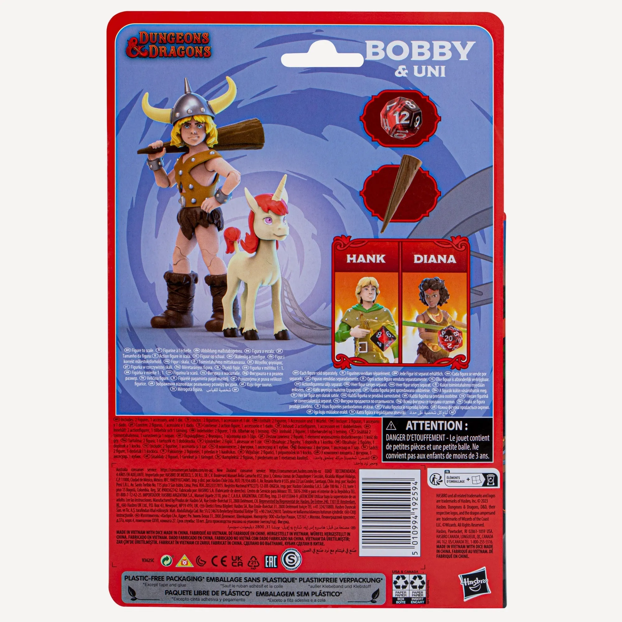 Dungeons & Dragons Cartoon Classics Bobby & Uni