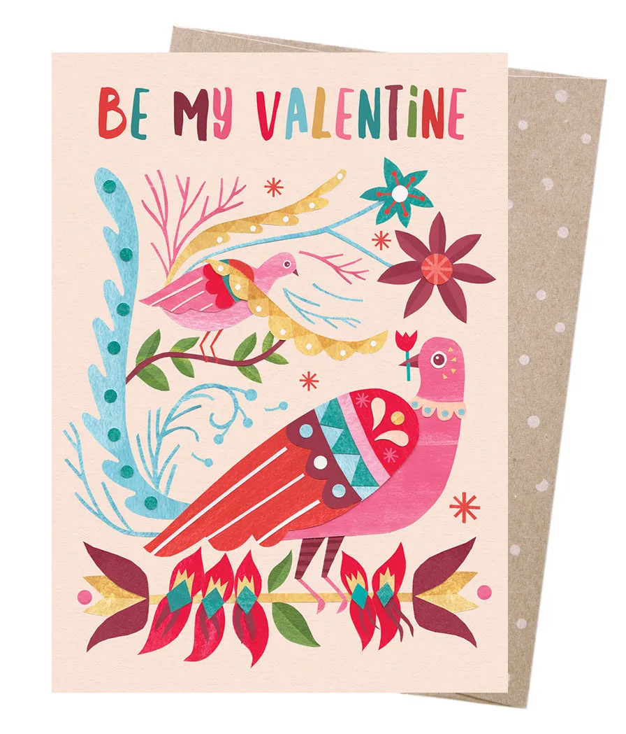 Earth Greetings Valentine's Card -  Lyrebird's Valentine*