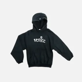 ERL Unisex Venice Hoodie Knit - Black