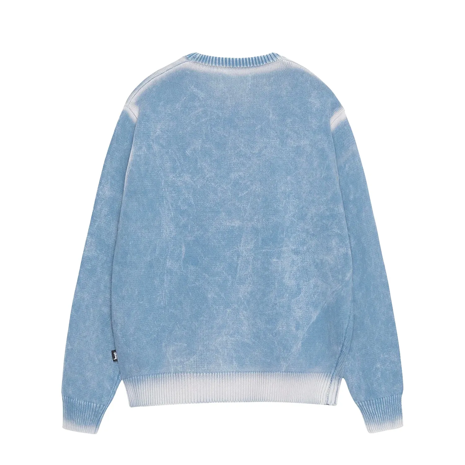 Faded Cotton Knit Crew