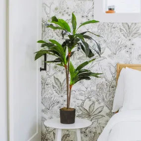 Faux Dracaena Indoor Plant 4 Feet