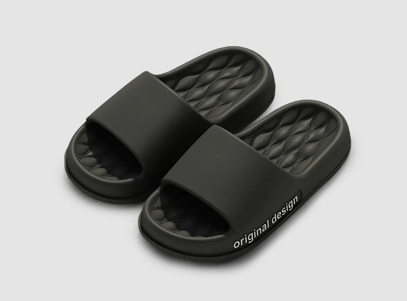 FitVille Men's Shower Slippers