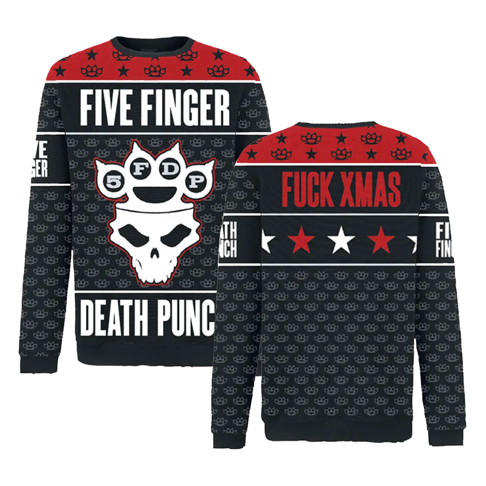 Five Finger Death Punch Holiday Sweater