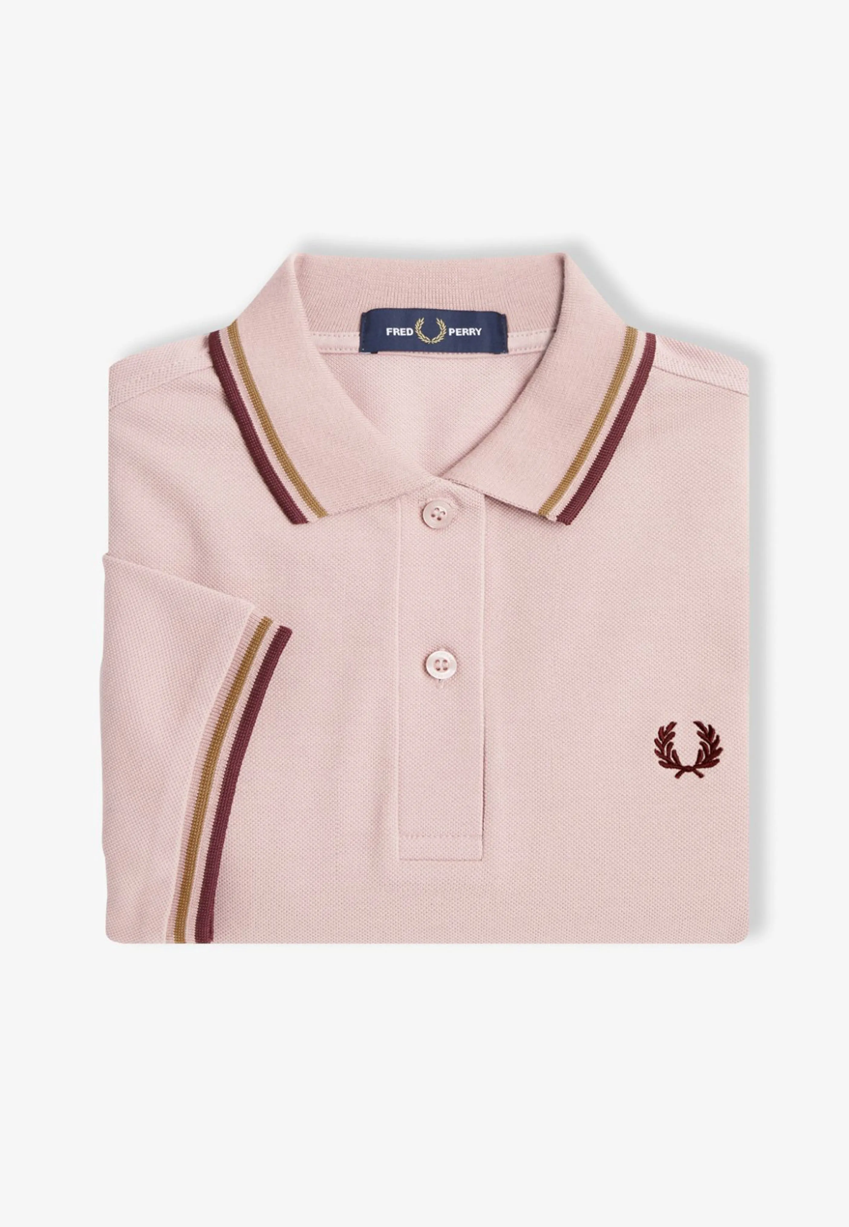 Fred Perry - Twin Tipped Dusty Rose Pink - Polo