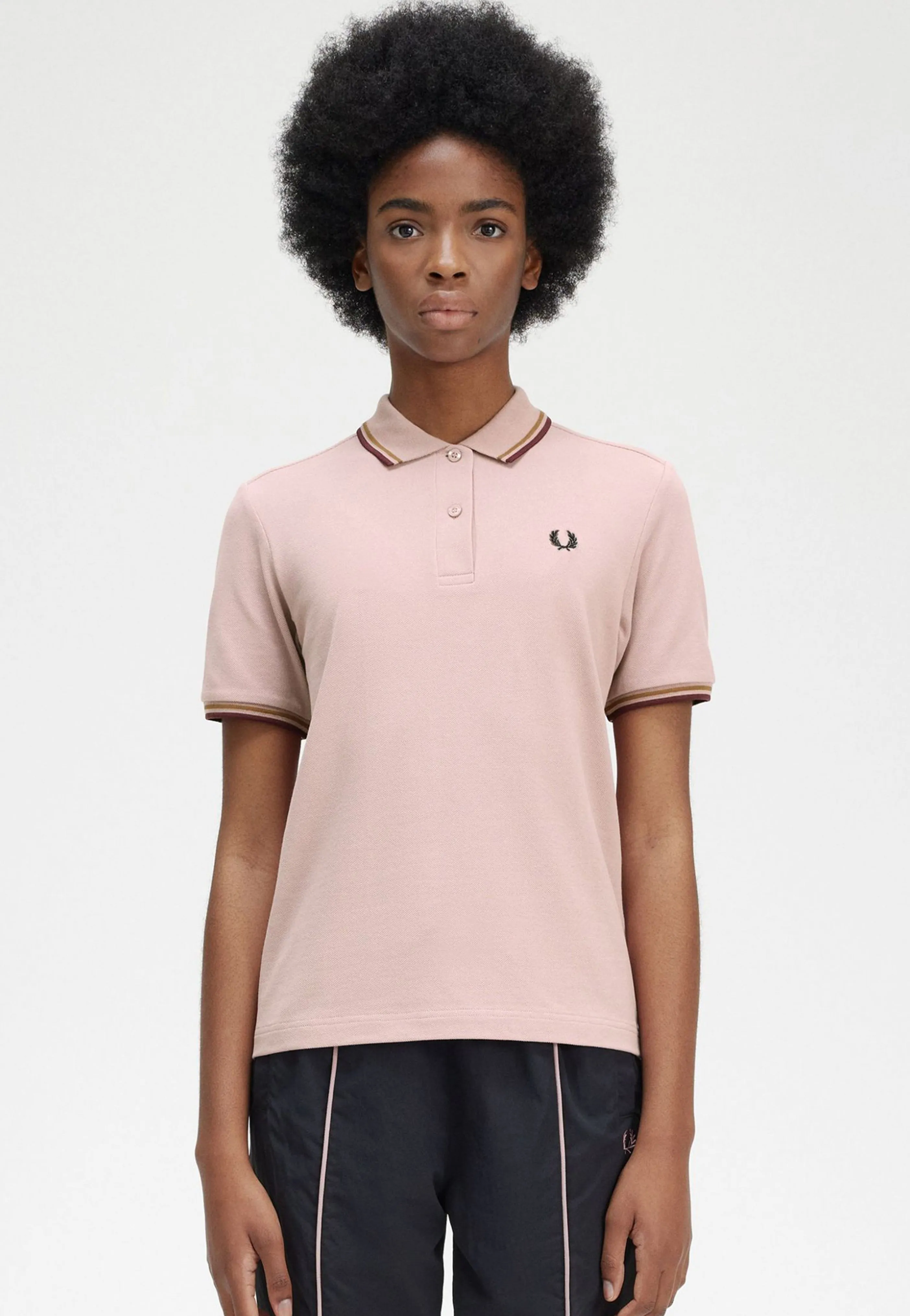 Fred Perry - Twin Tipped Dusty Rose Pink - Polo