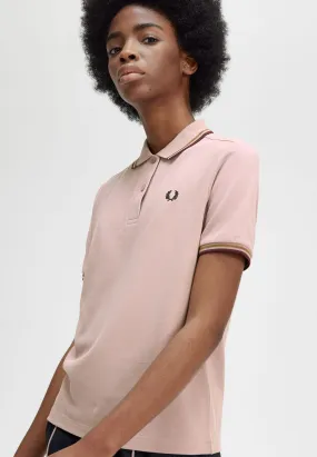 Fred Perry - Twin Tipped Dusty Rose Pink - Polo