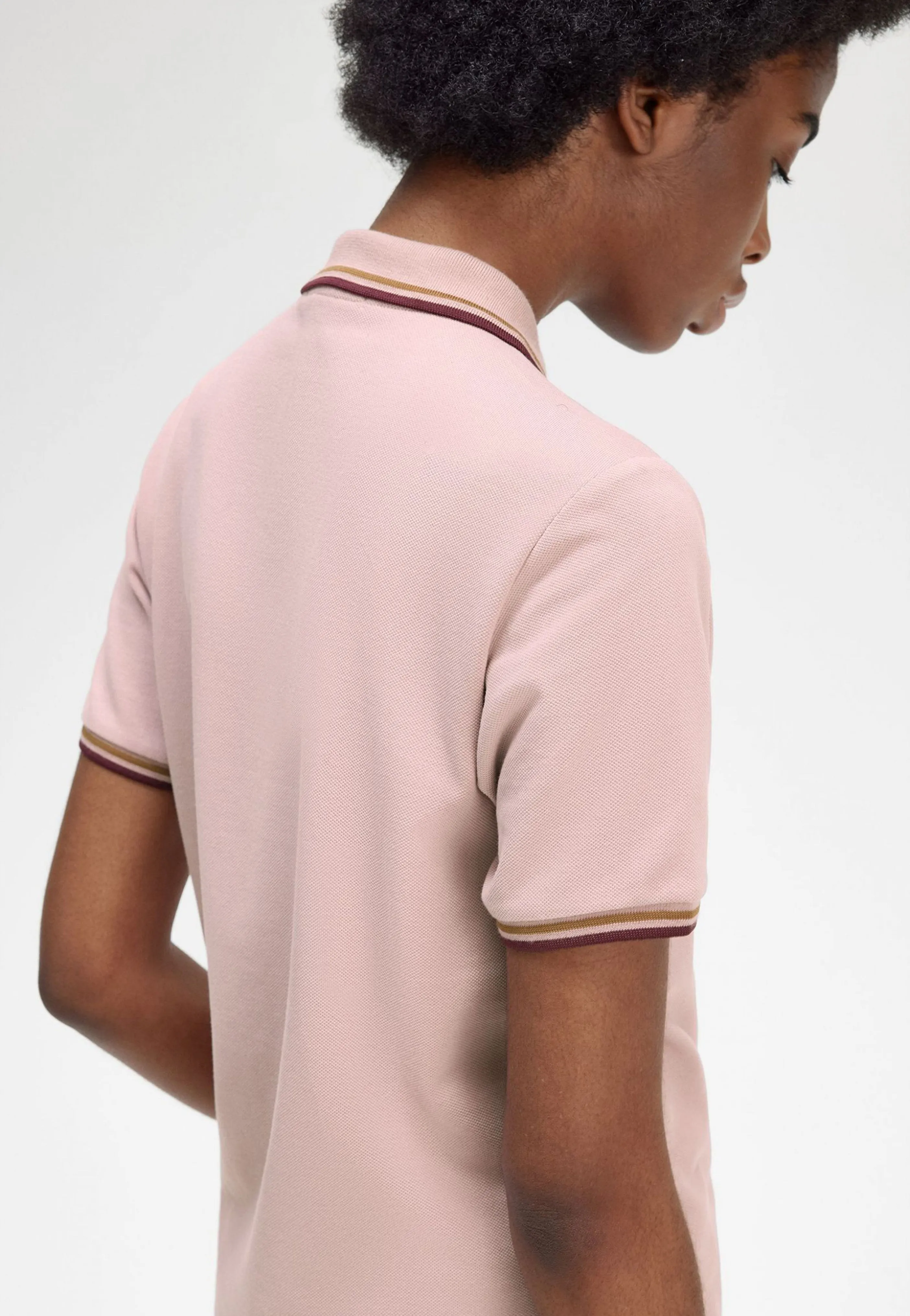 Fred Perry - Twin Tipped Dusty Rose Pink - Polo