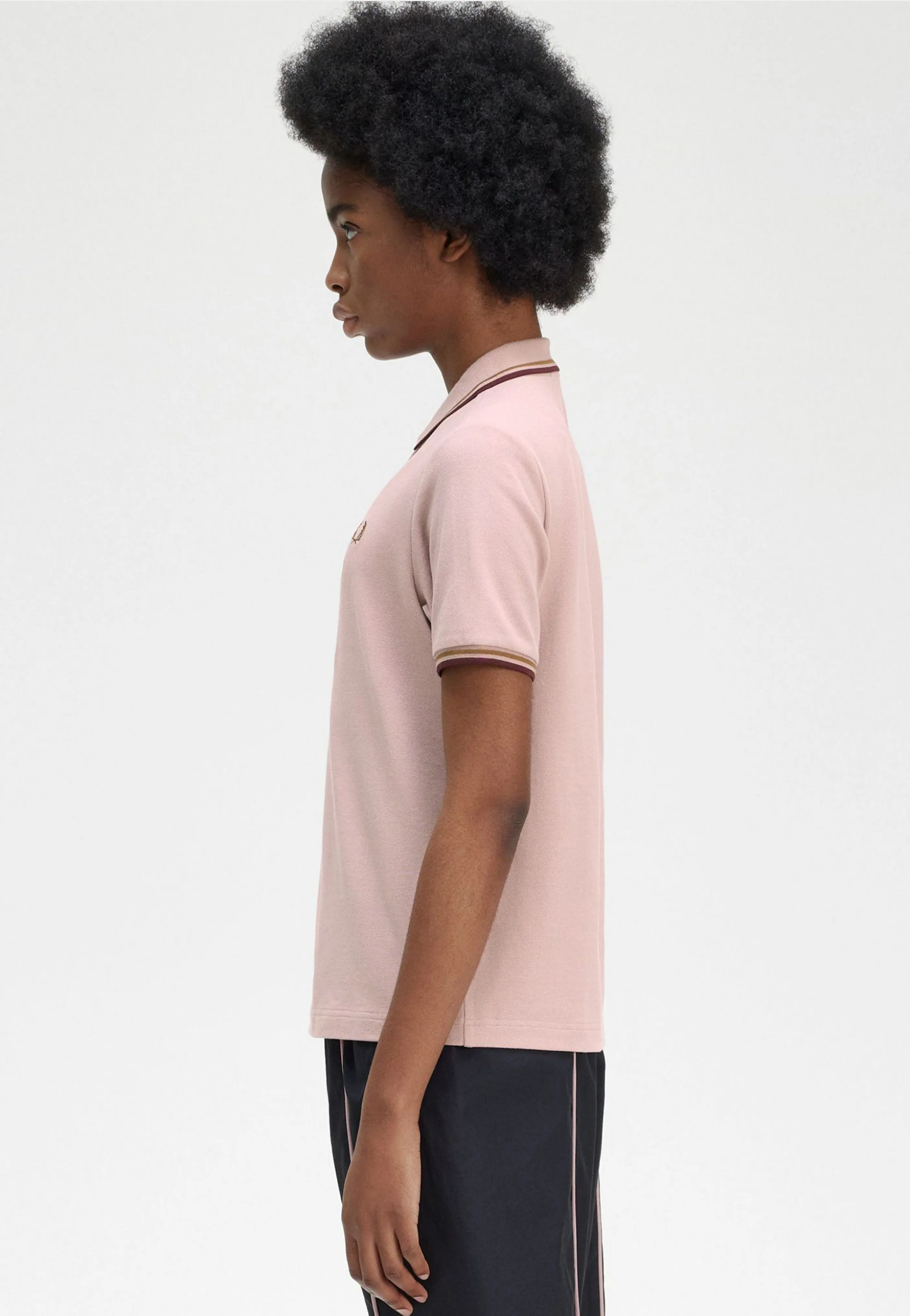 Fred Perry - Twin Tipped Dusty Rose Pink - Polo